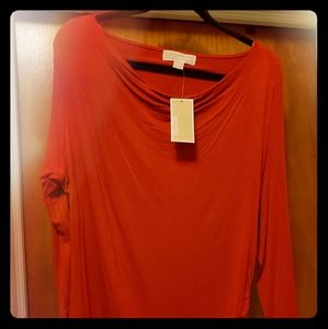 Michael Kors Red Top. A must have! NWT